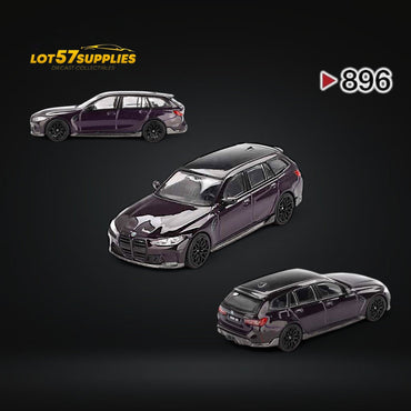 (Pre-Order) Mini-GT BMW M3 M Performance Touring Daytona Violet #896 1:64 (ONLINE ORDER ONLY)