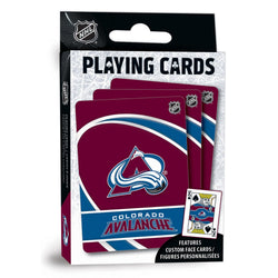 Colorado Avalanche Playing Cards - 54 Card Deck (ONLINE ORDER ONLY)