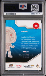 2023 UPPER DECK FUNKO POP MARVEL  GHOST PLATINUM #36  PSA 10 (Online Order Only)