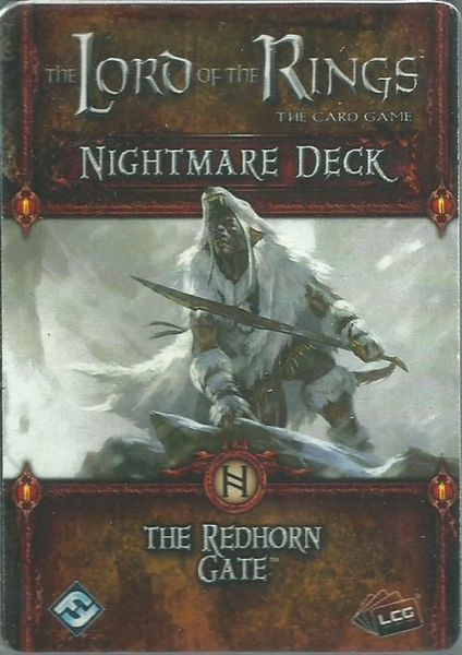 Lord of the Rings LCG: The Redhorn Gate Nightmare Deck (ONLINE ORDER ONLY)