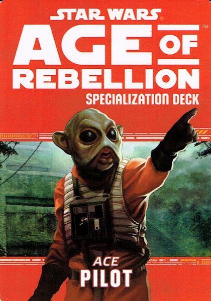 Star Wars: Age of Rebellion: Pilot Specialization Deck (ONLINE ORDER ONLY)