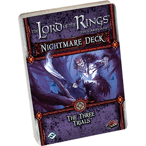 Lord of the Rings LCG: The Three Trials Nightmare Deck (ONLINE ORDER ONLY)