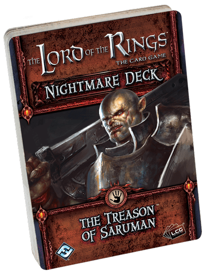 Lord of the Rings LCG: The Treason of Saruman Nightmare Decks (ONLINE ORDER ONLY)