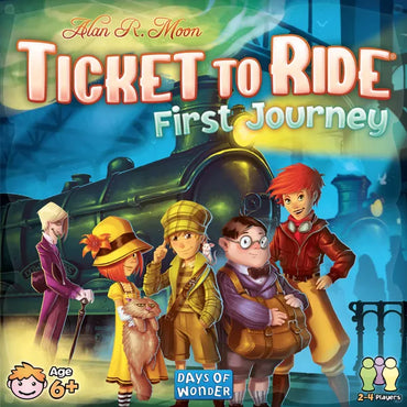 Ticket to Ride: First Journey (U.S.) - Board Game (Online Order Only)