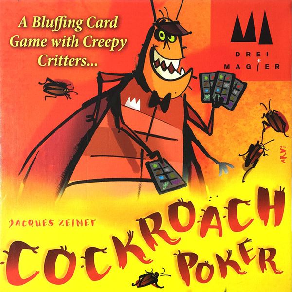 Cockroach Poker (ONLINE ORDER ONLY)