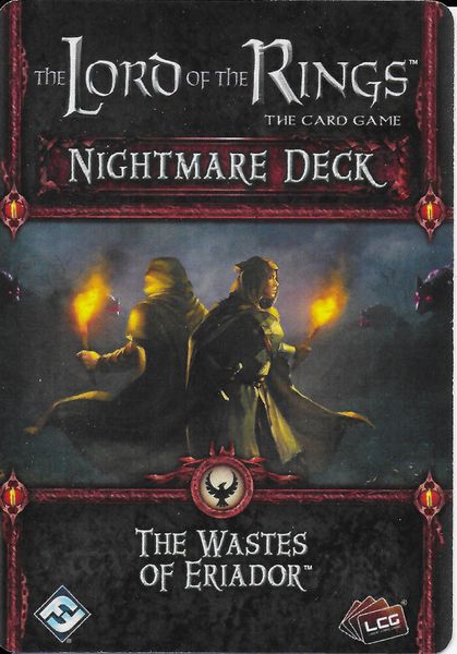 Lord of the Rings LCG: The Wastes of Eriador Nightmare Deck (ONLINE ORDER ONLY)