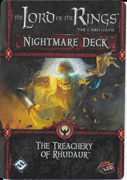 Lord of the Rings LCG: The Treachery of Rhudaur Nightmare Deck (ONLINE ORDER ONLY)