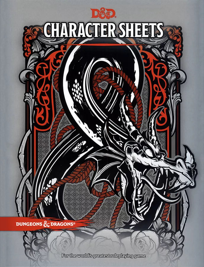 Dungeons & Dragons - Character Sheets - 5th Edition (Online Order Only)