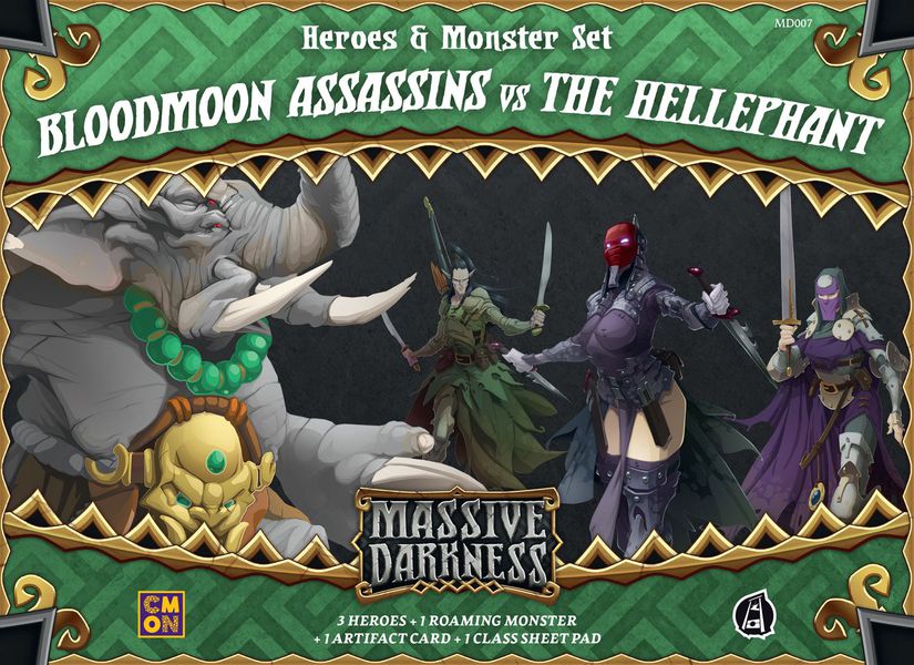 Massive Darkness: Bloodmoon Assassins vs the Helliphant (ONLINE ORDER ONLY)