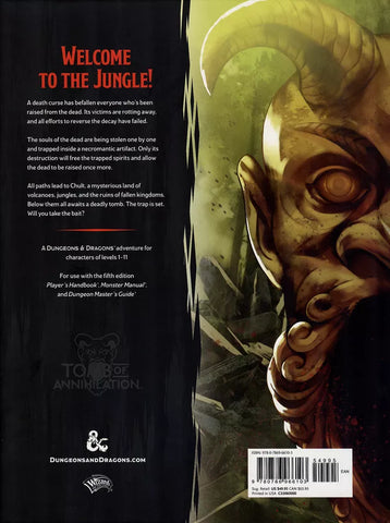 Dungeons & Dragons - Tomb of Annihilation - 5th Edition (Online Order Only)