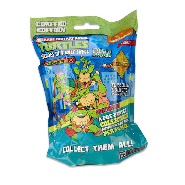 HeroClix: Teenage Mutant Ninja Turtle - Heroes in a Half Shell - Foil Pack (ONLINE ORDER ONLY)