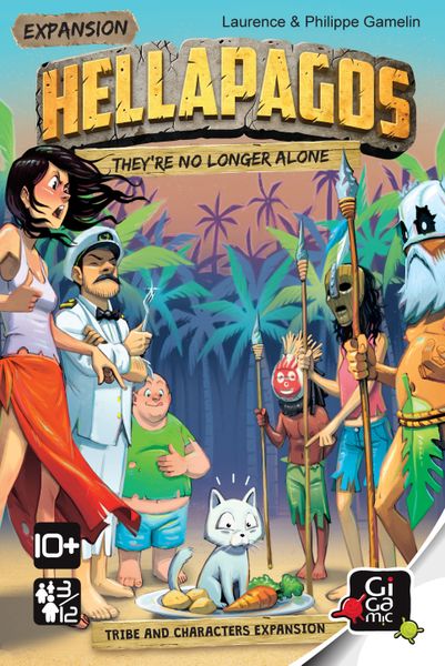 Hellapagos: They're No Longer Alone - Tribe And Characters Expansion (ONLINE ORDER ONLY)