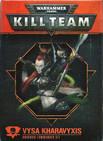 Kill Team: Vysa Kharavyxis Drukhari Commander Set (ONLINE ORDER ONLY)
