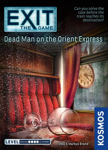 EXIT The Game - Dead Man on the Orient Express - Board Game (Online Order Only)
