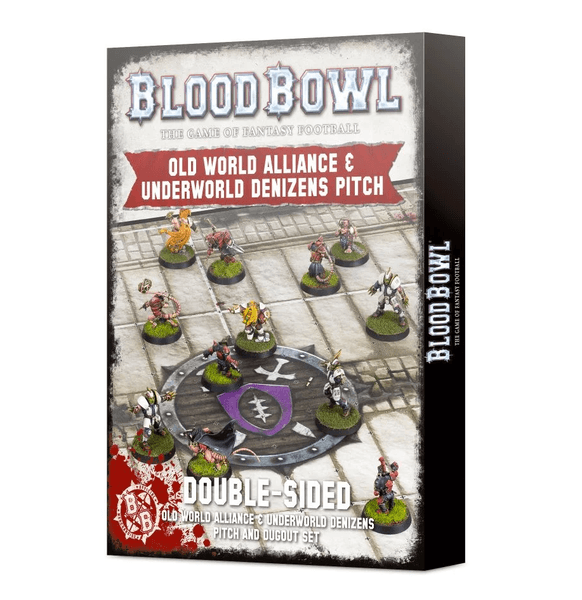 Blood Bowl: Old World Alliance & Underworld Denizens Pitch and Dugout Set (ONLINE ORDER ONLY)