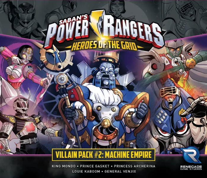 Power Rangers: Heroes of the Grid – Villain Pack 2: Machine Empire - Board Game (Online Order Only)