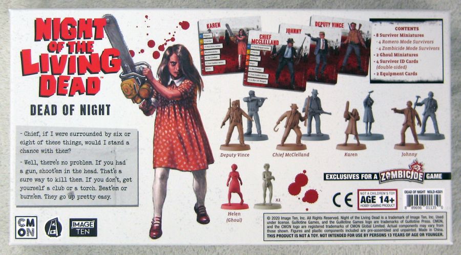 Zombicide: Night of the Living Dead - Dead of Night Kickstarter Pledge (ONLINE ORDER ONLY)