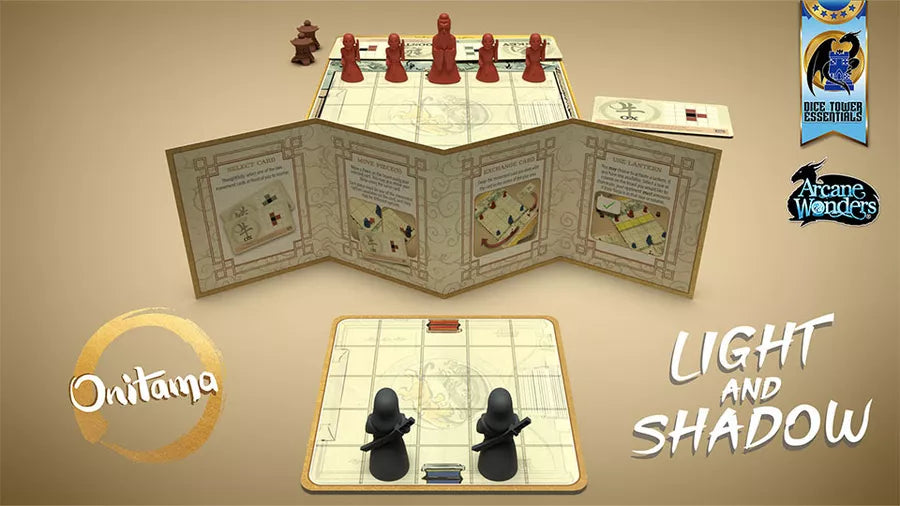 Onitama: Light and Shadow - Board Game (Online Order Only)