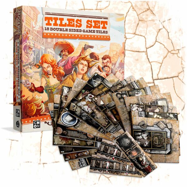 Zombicide: Undead or Alive - Kickstarter Exclusive Western Tiles Set (ONLINE ORDER ONLY)