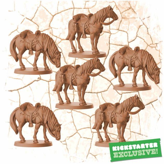 Zombicide: Undead or Alive - Lone Horse Kickstarter Exclusive Pack (ONLINE ORDER ONLY)