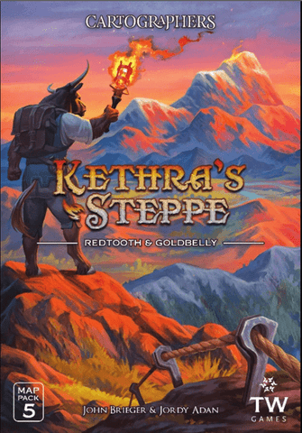 Cartographers: Map Pack 5  - Kethra's Stepee