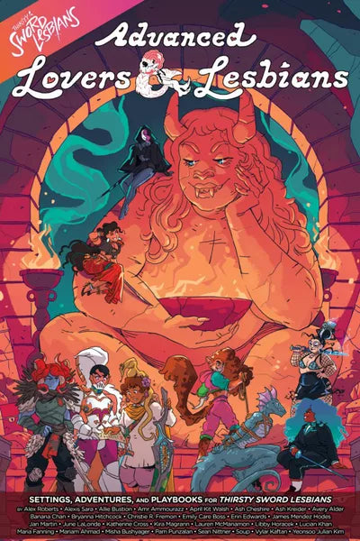 Thirsty Sword Lesbians - Advanced Lovers & Lesbians Expansion - RPG (Online Order Only)