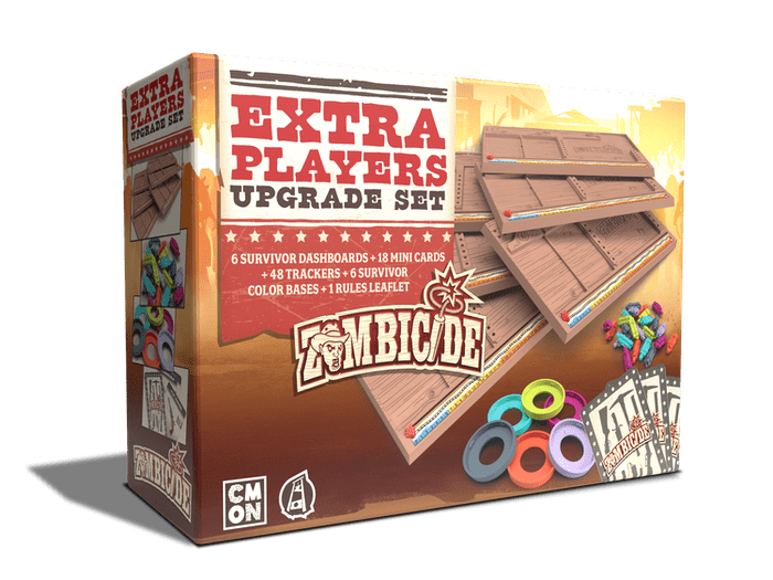 Zombicide: Undead or Alive - Kickstarter Exclusive Extra Players Upgrade Kit (ONLINE ORDER ONLY)
