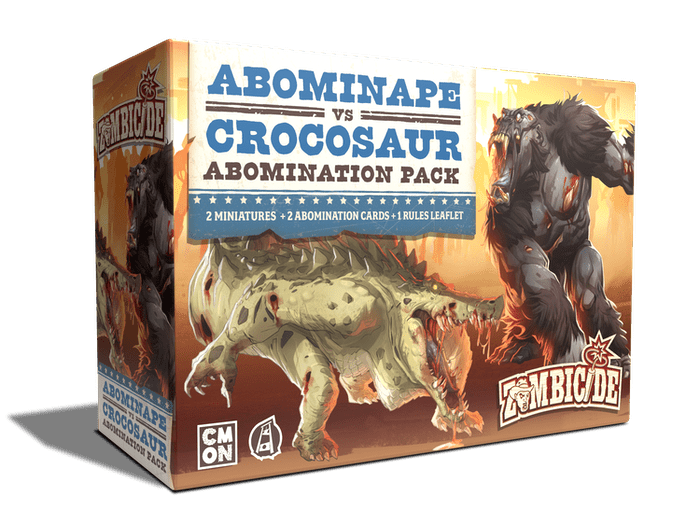Zombicide: Undead or Alive - Abominape vs Crocosaur Kickstarter Exclusive Abomination Pack (ONLINE ORDER ONLY)