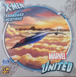 Marvel United: X-Men Kickstarter Exclusive Cardboard Locations (ONLINE ORDER ONLY)