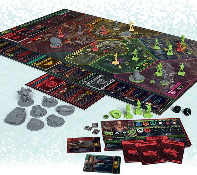 Cyberpunk 2077: Gangs of Night City - Motor Pool Kickstarter Exclusive Expansion (ONLINE ORDER ONLY)