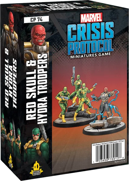 Marvel Crisis Protocol: Red Skull and Hydra Troopers - Anime Imports LLC