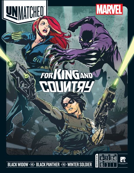 Unmatched: Marvel - For King and Country (ONLINE ORDER ONLY)