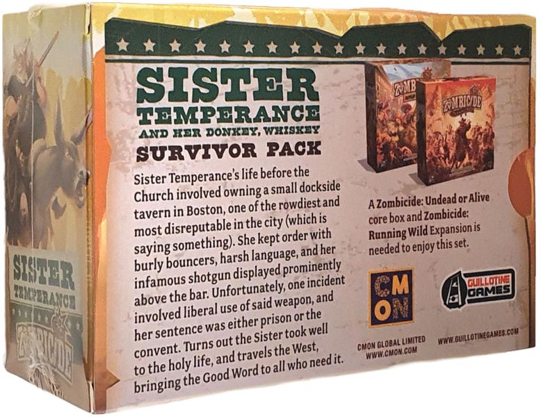 Zombicide: Undead or Alive - Sister Temperance Kickstarter Exclusive Survivor (ONLINE ORDER ONLY)