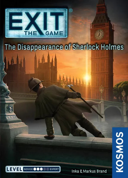 EXIT The Game - The Disappearance of Sherlock Holmes - Board Game (Online Order Only)