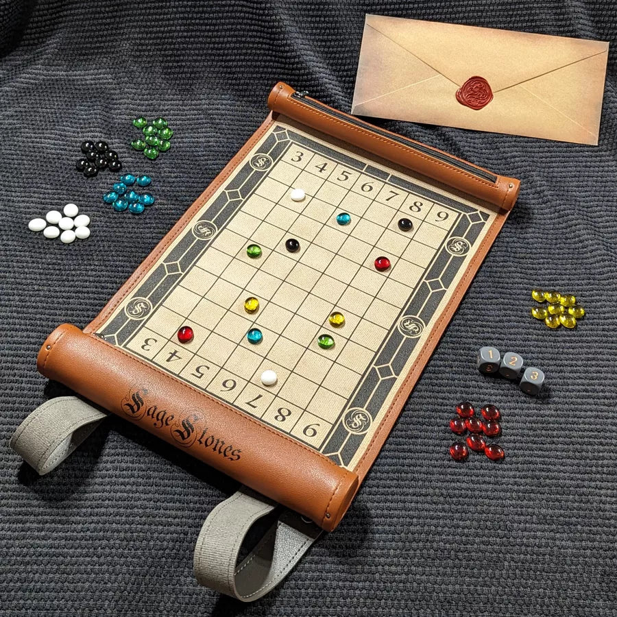 Sage Stones: Scroll - Brown (ONLINE ORDER ONLY)