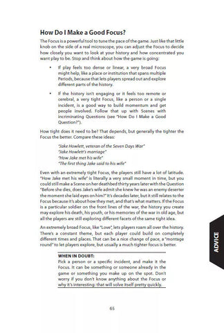 Microscope - A Fractal Roleplaying Game Of Epic Histories - Roleplaying Game (Online Order Only)