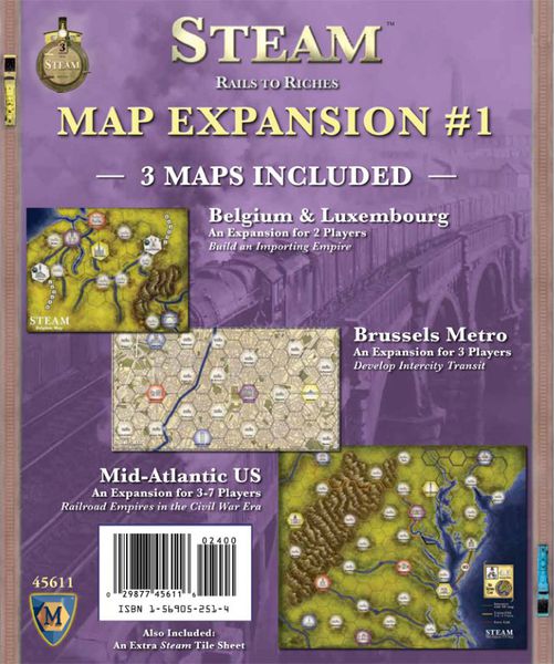 Steam: Map Expansion #1 (ONLINE ORDER ONLY)
