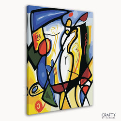 Abstract Value Draw Picasso Paint by numbers (ONLINE ORDER ONLY)