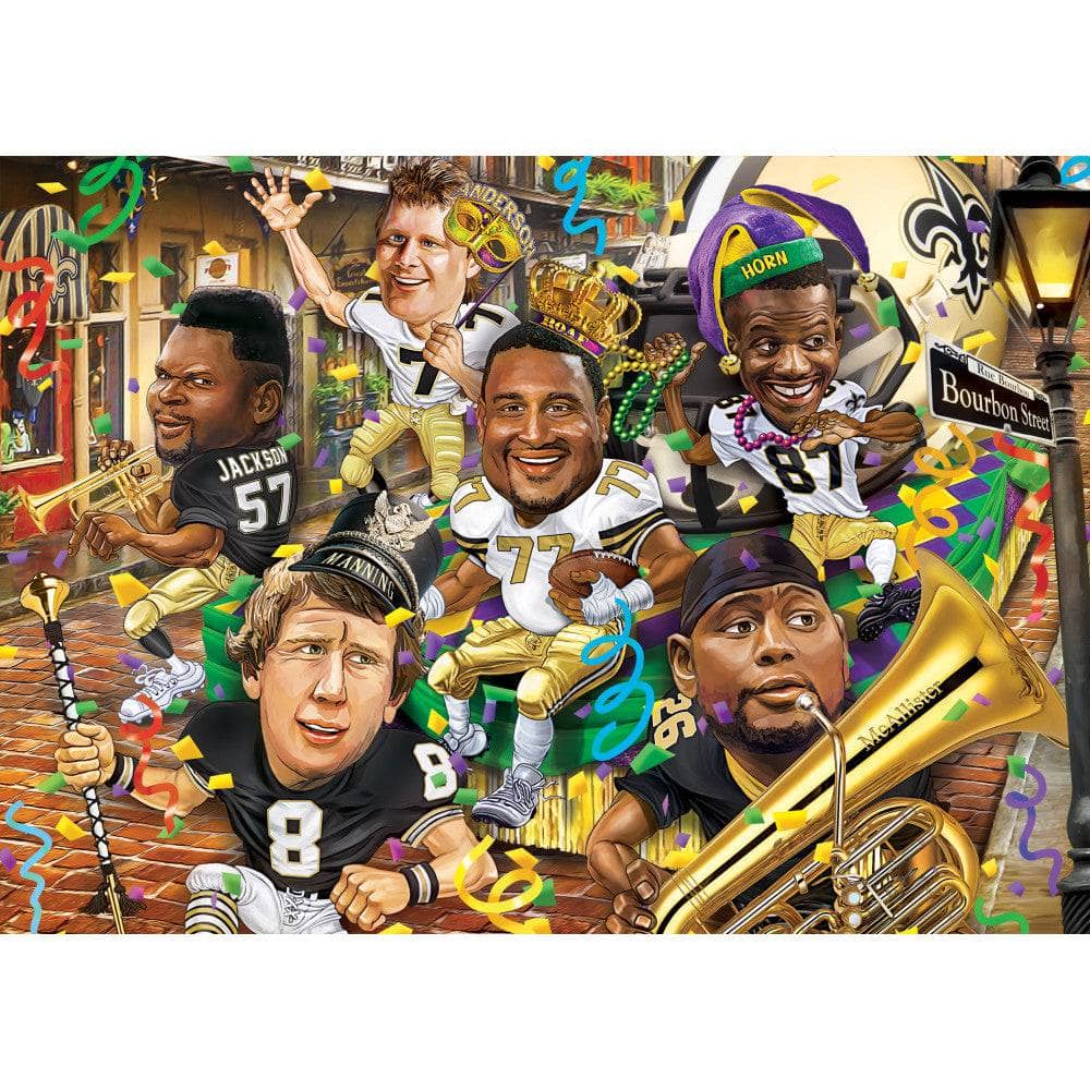 New Orleans Saints - All-Time Greats 500 Piece Jigsaw Puzzle
