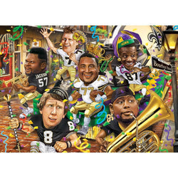 New Orleans Saints - All-Time Greats 500 Piece Jigsaw Puzzle