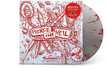 Pierce the Veil - Misadventures (Indie Exclusive, Limited Edition, Colored Vinyl, Red, Silver) [Vinyl] (ONLINE ORDER ONLY)