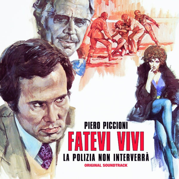 Piero Piccioni - Fatevi Vivi La Polizia Non Interverra [Vinyl] (ONLINE ORDER ONLY)