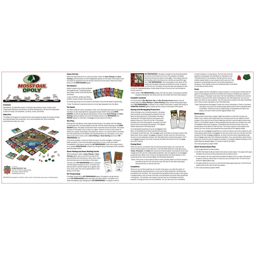 Mossy Oak Opoly (ONLINE ORDER ONLY)