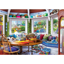 Signature Collection - Puzzler's Retreat 3000 Piece Jigsaw Puzzle - Flawed (ONLINE ORDER ONLY)