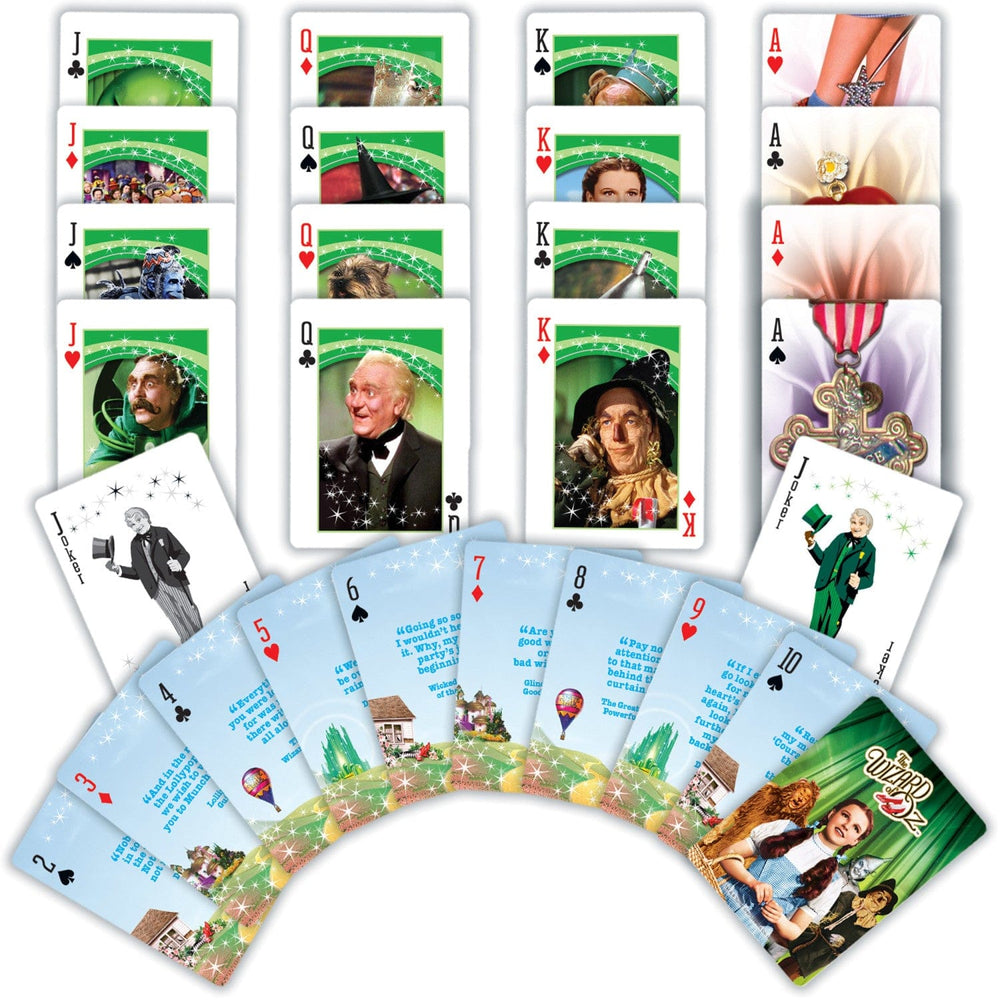 Wizard of Oz Playing Cards - 54 Card Deck (ONLINE ORDER ONLY)