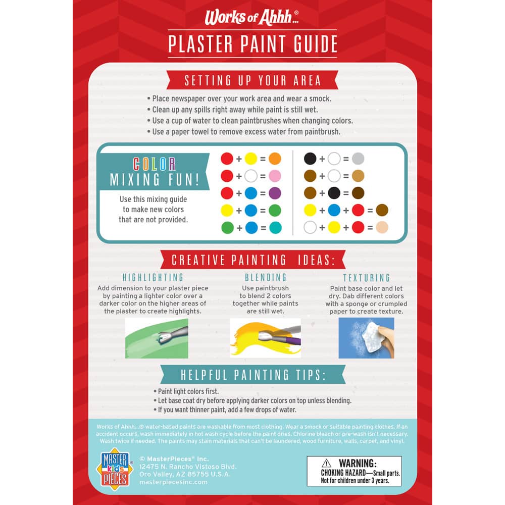 Holiday Nutcrackers - 3-Pack Plaster Paint Kit