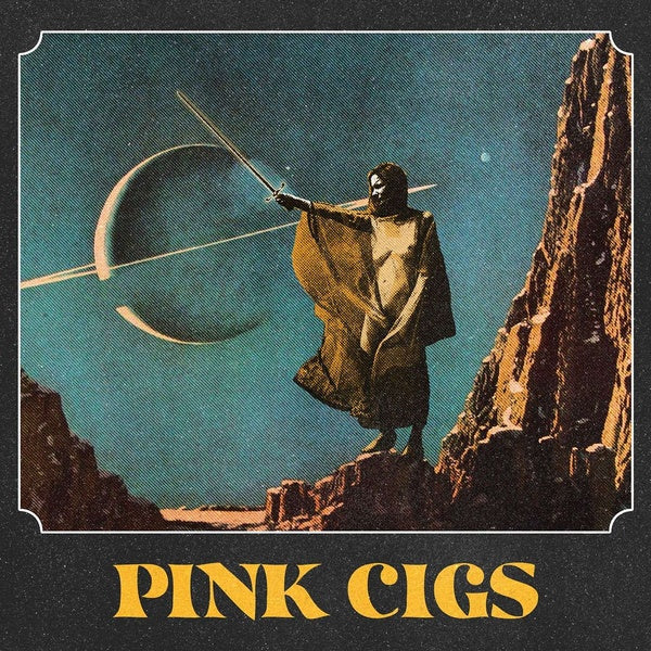 PINK CIGS - Pink Cigs (Half Blue/Half Yellow Vinyl) [Vinyl] (ONLINE ORDER ONLY)