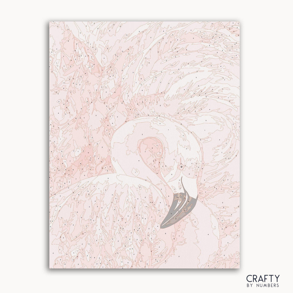 Pink Crane Bird (ONLINE ORDER ONLY)