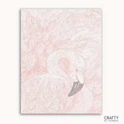 Pink Crane Bird (ONLINE ORDER ONLY)