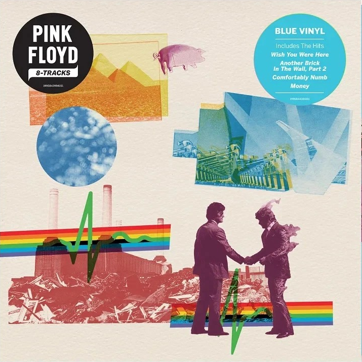 Pink Floyd - 8-Tracks (Limited Edition, 180 Gram Blue Colored Vinyl) [Import] [Vinyl]